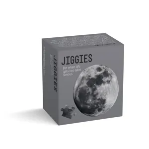 Moon Magic Jiggie Mini Puzzle Monochromatic By Gibbs Smith