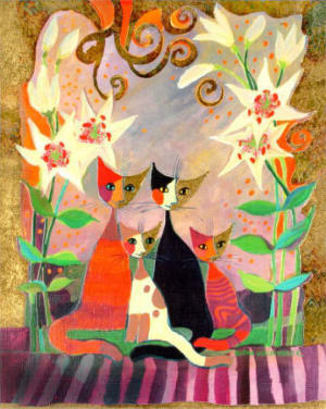 Lilies Flower & Garden By Heye