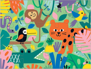 Jungle Can you Spot? Puzzle Children's Cartoon By Mudpuppy