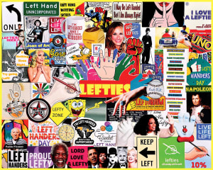 Lefties by Charlie Girard Collage By White Mountain