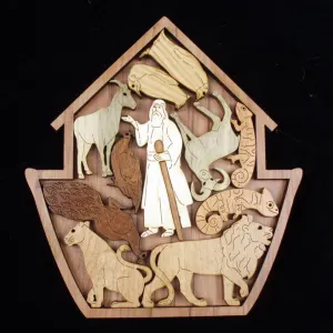 Noah's Ark Wooden Brainteaser By Creative Crafthouse