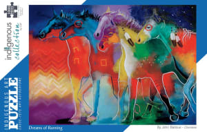 Dreams of Running Cultural Art By Indigenous Collection