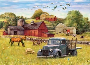 Summer Afternoon on the Farm Nostalgic & Retro By Cobble Hill