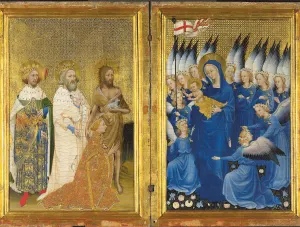 John the Baptist and Saints Edward & Edmund ('The Wilton Diptych') - National Gallery Renaissance By All Jigsaw Puzzles