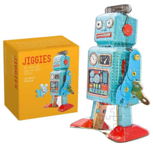 Robot Jiggie Mini Puzzle Game & Toy By Gibbs Smith