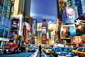 World's Smallest Jigsaw Puzzle -Times Square Mini Puzzle New York By TDC Games