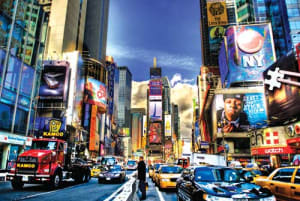World's Smallest Jigsaw Puzzle -Times Square Mini Puzzle New York By TDC Games
