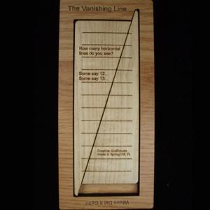 Vanishing Line Math Illusion Puzzle By Creative Crafthouse