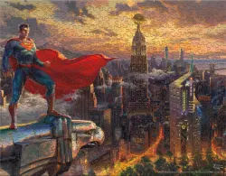 Thomas Kinkade Disney DC Comics multi pack set 15 Movies & TV