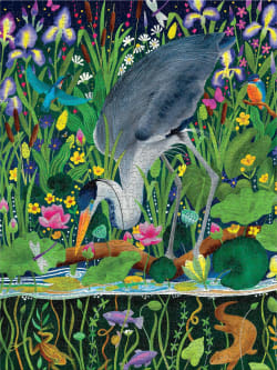 The Garden of Earthly Delights Glow (Bex Parkin) Birds