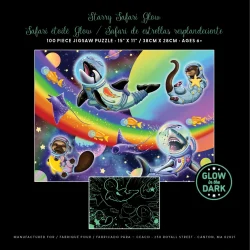 Starry Safari Glow (Carla Morrow) Animals