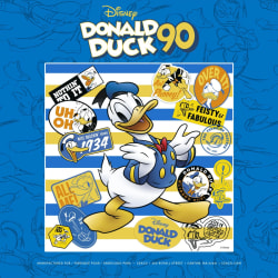 Donald Duck 90th Collage Disney