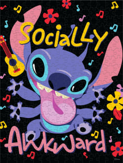 Stitch Socially Awkward Disney