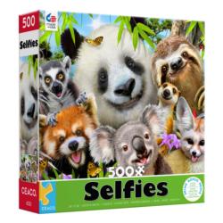 Panda & Friends Selfies Animals Jigsaw Puzzle