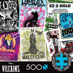 Disney Villains Gig Posters Collage