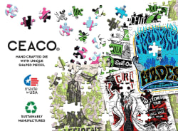 Disney Villains Gig Posters Collage