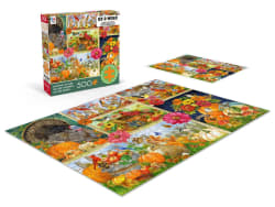 Autumnal Collage Flower & Garden