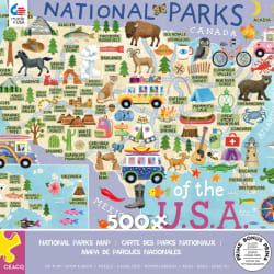 National Parks Map Maps & Geography