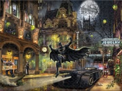Batman Gotham City (Thomas Kinkade DC) Movies & TV