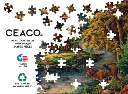 Enchanted Forest Lake Landscape