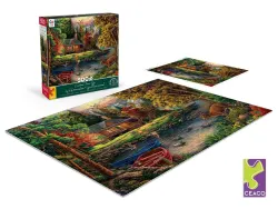 Enchanted Forest Lake Landscape