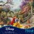 Thomas Kinkade Disney - Snow White Dancing In The Sunlight Disney Jigsaw Puzzle