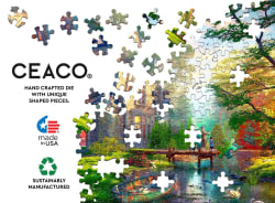 Gothic Fishing Lodge Landscape