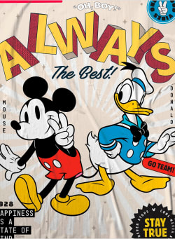 Disney Little Mickey and Donald Posters Disney