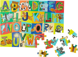 Animal Abcs Floor Puzzle Educational