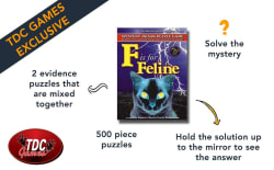 F is for Feline (Mystery Puzzle) Cats
