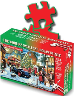 World's Smallest Jigsaw Puzzle -Christmas Streets Christmas