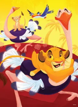 Ostrich Race Foil Disney