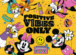 Positive Vibes Only Disney