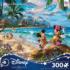 Mickey and Minnie in Hawaii dupe Disney Jigsaw Puzzle