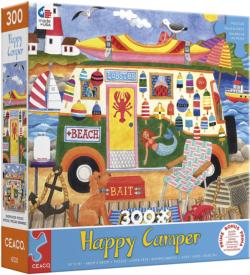 Happy Camper - Downeast Camper Vehicles Jigsaw Puzzle