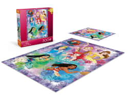 Purple Princess Collage Disney