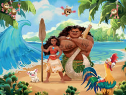 Moana and Maui Scenic Disney