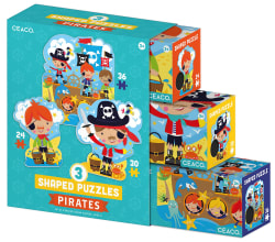 Shaped Puzzles Pirates Pirate