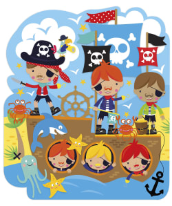 Shaped Puzzles Pirates Pirate