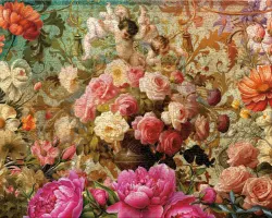 Charming Cherubs Flower & Garden