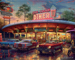 Meet You At The Diner Nostalgic & Retro