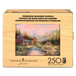 Wood Puzzle: TK - Sierra Paradise-Whimsy Pieces Landscape