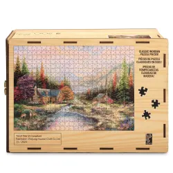 Wood Puzzle: Sierra Paradise Flower & Garden