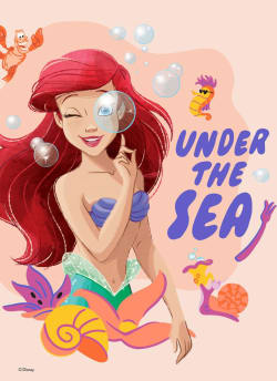 Disney: 4 X 1 Kids Multipack - Princess Disney