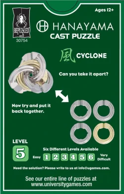 Cyclone Hanayama Cast Puzzle
