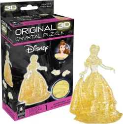 Belle Original 3D Crystal Puzzle Disney