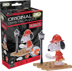 Snoopy Detective 3D Crystal Puzzle Peanuts