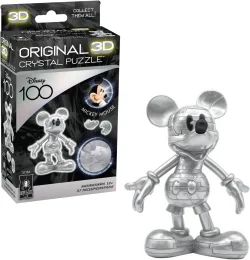 Disney Platinum Mickey Mouse  3D Crystal Puzzle Disney