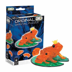 Frogs 3D Crystal Puzzle Reptile & Amphibian