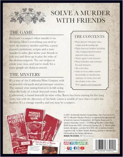 A Taste for Wine & Murder Game